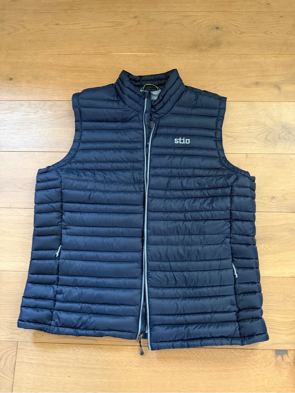 Stio Navy Quilted Packable Puffer Vest
